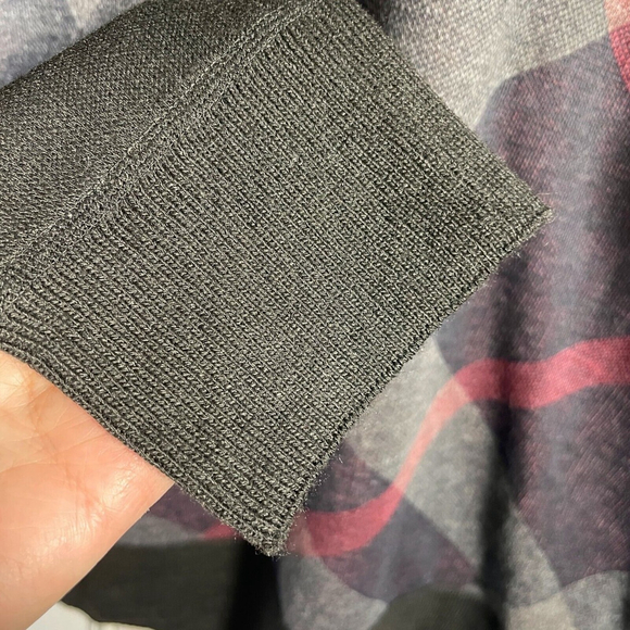 JJ WILLIS Argyle Print Sweater Men's XXL Black V-Neck Preppy Academia NWOT - Picture 5 of 9